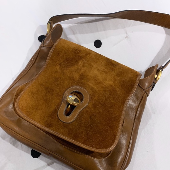 Saks Fifth Avenue | 100% Leather/Suede Bag - Picture 2 of 8